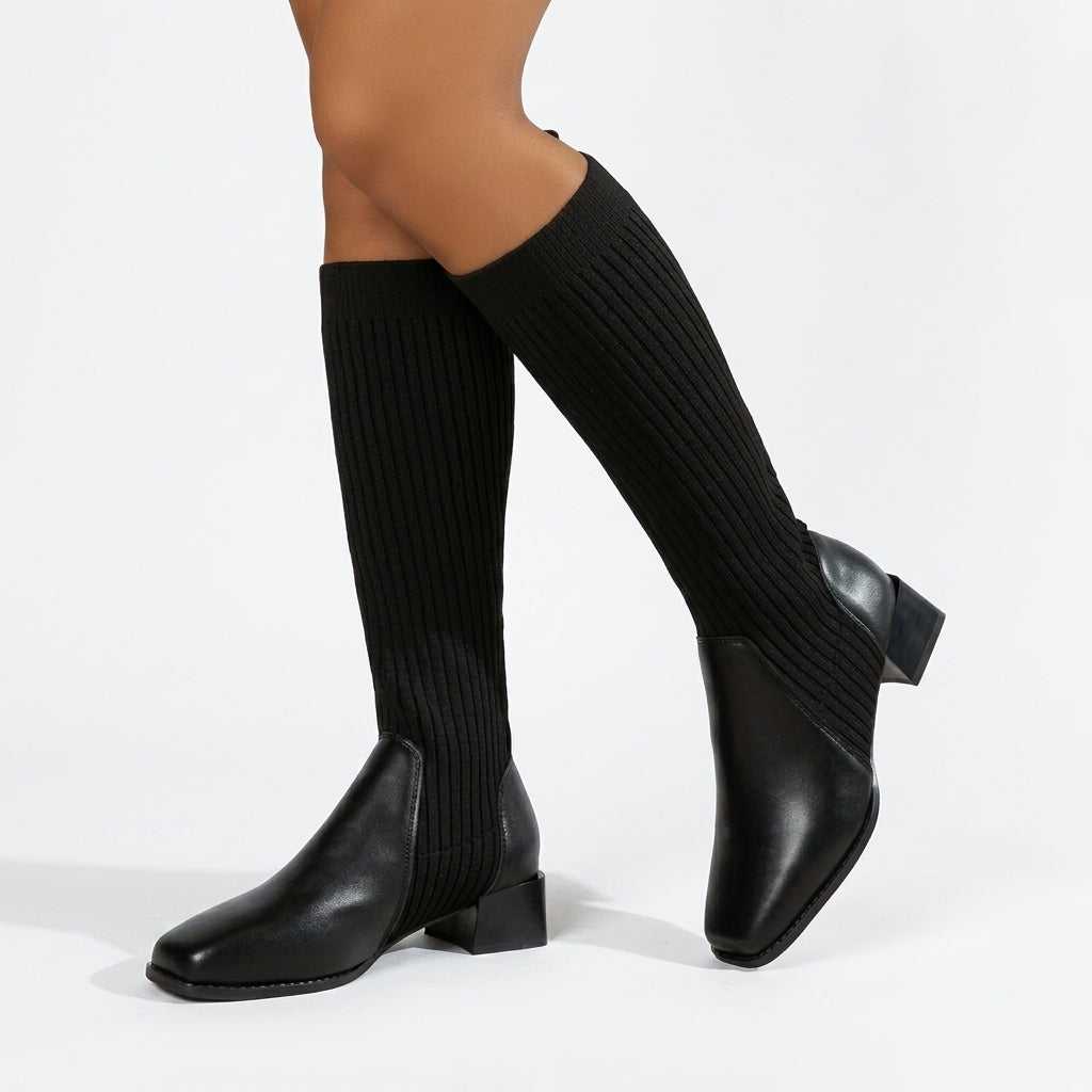 Sokkestøvler op til knæet til kvinder