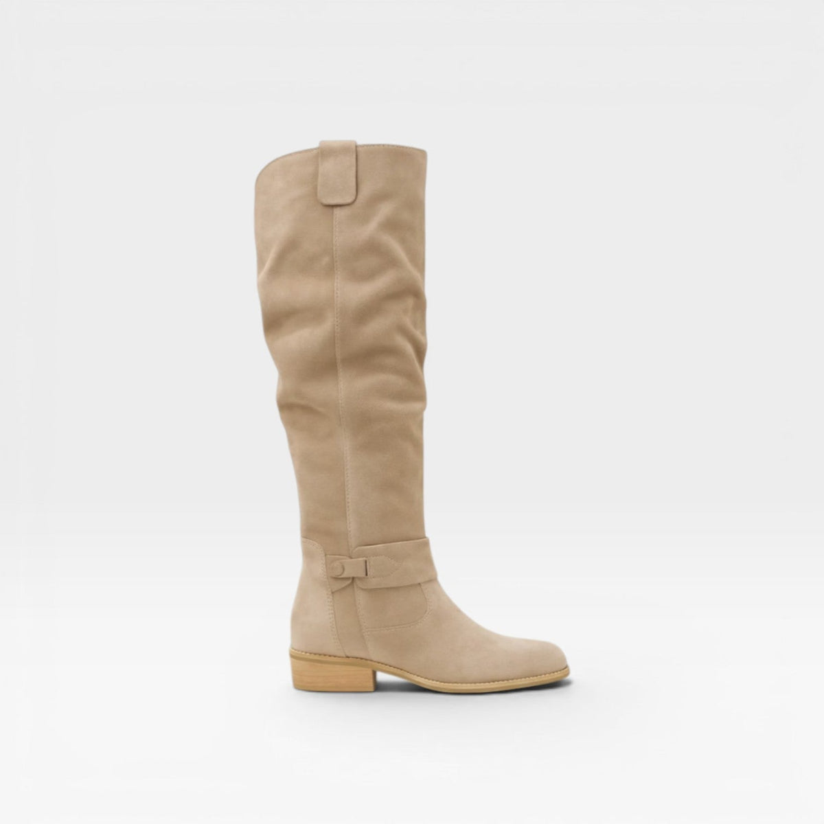 Dame Knæhøje Suede Støvler
