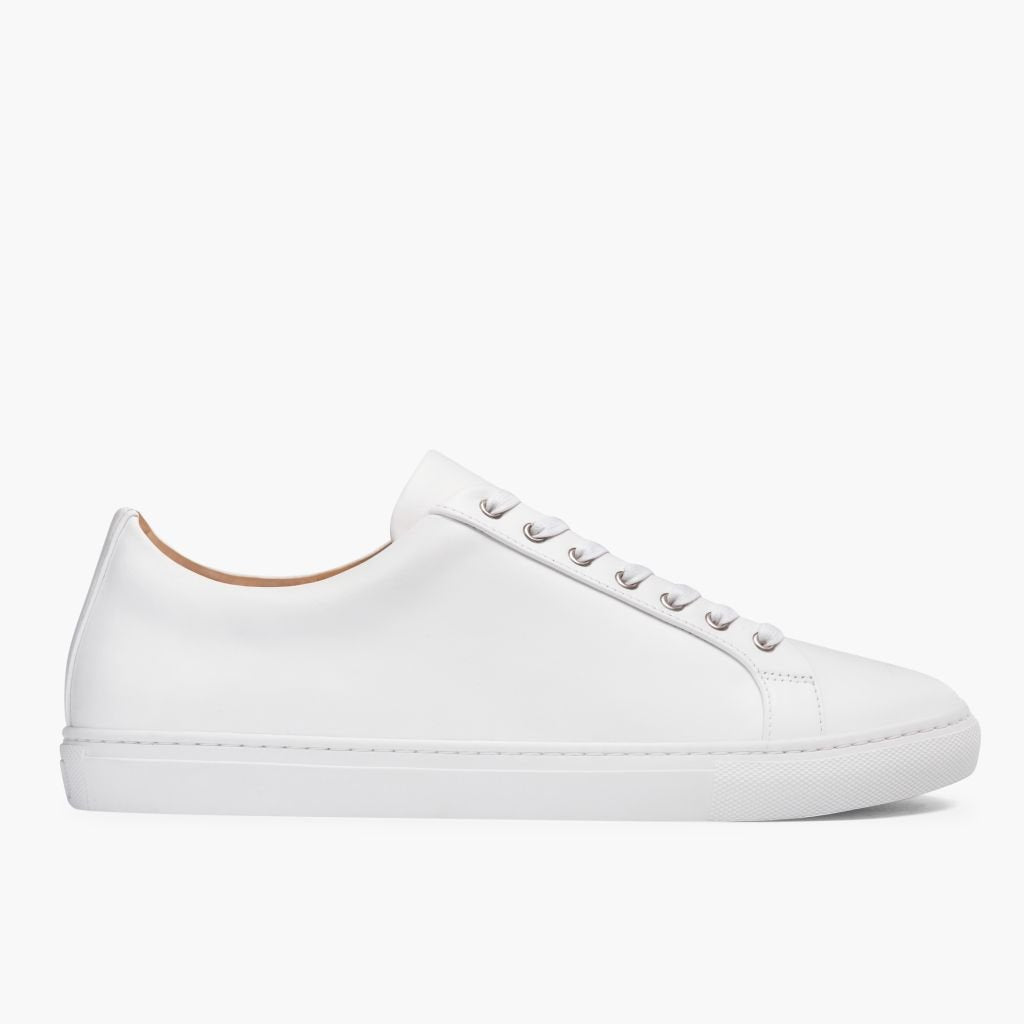 Lave sneakers til mænd i læder